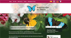 Desktop Screenshot of mariposario.com